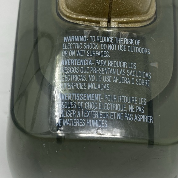 Hoover Model S1156 Sidewinder Hand Held Vacuum 20ft Cord Clean, WORKS! - Picture 5 of 14